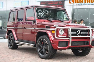 Mercedes G63 AMG 2015 màu độc giá gần 8 tỷ tại Hà Nội