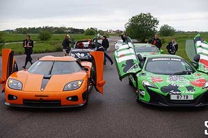 Xem Gumball 3000 đua drag tại đại bản doanh Koenigsegg