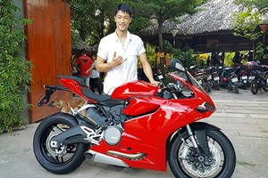 Johnny Trí Nguyễn thêm Ducati 899 Panigale vào bộ sưu tập