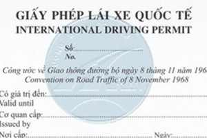 Cấp GPLX quốc tế tại Hà Nội và TP HCM từ ngày 1/10