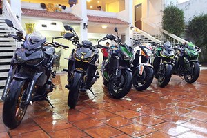 Dàn môtô PKL Kawasaki Z1000 rầm rộ hội tụ tại Sài Gòn