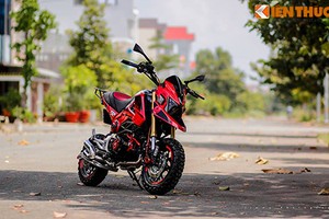 Xế độ minibike của nữ biker vô địch “Đấu trường MSX125“