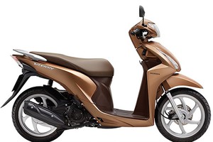 Honda Vision 125 mới, thêm màu mới không đổi giá