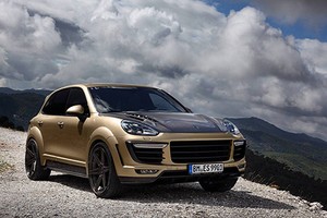 Porsche Cayenne Vantage phiên bản vàng của TopCar