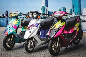 Dàn xe "đi chợ" Honda Dio 50cc cực chất tại Sài thành