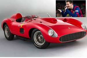 Messi tậu siêu xế cổ Ferrari giá 800 tỷ chỉ là tin Vịt