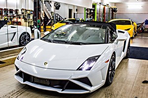 “Siêu bò” Lamborghini Gallardo mui trần độc nhất VN