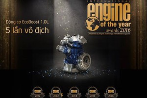 Động cơ 1.0L EcoBoost của Ford được vinh danh