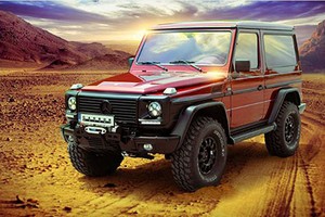 Ngắm xế cổ Mercedes-Benz G500 "lột xác" siêu cá tính