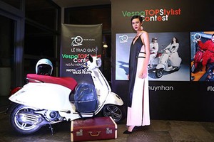 “Ngẫu hứng lên ngôi” cùng xe tay ga Piaggio Vespa mới