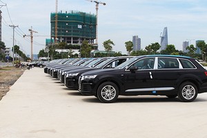 Xe sang Audi phục vụ APEC 2017 thu hút giới chơi xe