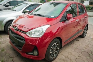 Xe "siêu rẻ" Hyundai Grand i10 lăn bánh tại Hà Nội