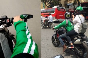 Dân chơi Hà Nội lái môtô Ducati trăm triệu chạy xe ôm