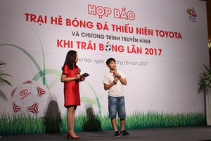 Toyota Việt Nam khởi động Trại hè bóng đá thiếu niên 2017