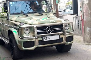 Dân chơi Việt "thay áo" cho Mercedes-Benz G63 hơn 10 tỷ