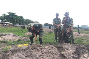 Tìm thấy di vật của các liệt sĩ ở Tân Sơn Nhất 