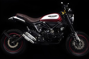 Xe Tàu Lifan Hunter "nhái" Ducati Scrambler giá 36 triệu