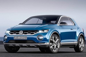 "Xế hộp" Volkswagen T-ROC 2018 sắp ra mắt toàn cầu