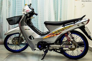 Honda Wave Alpha cũ "độ khủng" của dân chơi Sài Gòn 