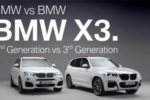 So sánh giữa hai mẫu xe BMW X3 thế hệ mới và cũ