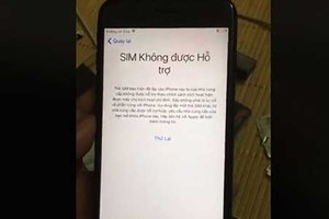 SIM ghép “thần thánh” v3 lại bị khóa, người dùng iPhone Lock hoang mang