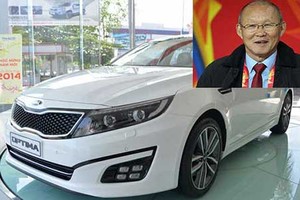 HLV U23 Việt Nam được thưởng nóng “xế hộp” Kia Optima 