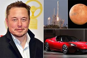 Elon Musk sắp đưa ôtô điện Tesla Roadster vào vũ trụ