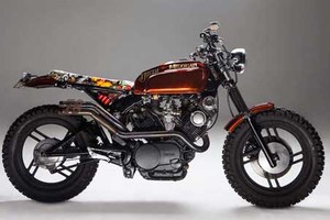 Yamaha Virago 750 "lột xác" phong cách Scrambler siêu chất