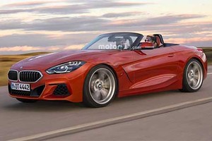 Lộ ảnh mui trần BMW Z4 2019 phiên bản sản xuất