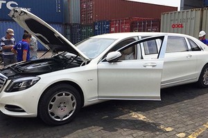 Xe sang triệu đô Mercedes-Maybach S600 Pullman về Việt Nam