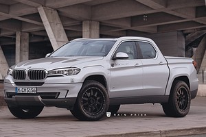 BMW hé lộ bán tải cạnh tranh Mercedes X-Class