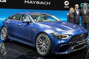 Mercedes-AMG GT 4-Door Coupe "đối thủ" Porsche Panamera