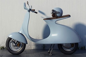 Vespampère phong cách Vespa cổ điển khiến phái đẹp phát thèm