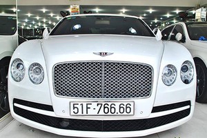 Siêu xe sang Bentley tiền tỷ biển "tứ quý 6" tại Sài Gòn 