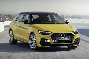 Xe sang giá rẻ Audi A1 2019 lộ diện trước thềm ra mắt