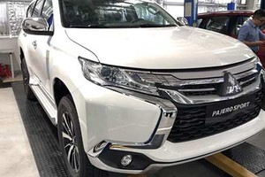 Cận cảnh Mitsubishi Pajero Sport máy dầu giá rẻ tại VN