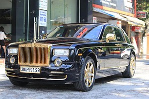 “Soi” Rolls-Royce Phantom rồng vàng, 35 tỷ tại Hải Phòng 