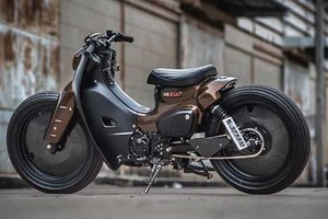 Xe máy Honda Super Cub độ Street Tracker tuyệt đẹp 