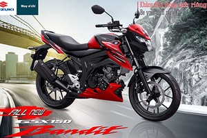 Suzuki VN ra mắt “xế nổ” GSX150 Bandit giá 69 triệu 