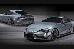 Xe thể thao Toyota Supra 2020 với gói độ chính hãng TRD