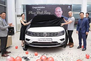 Phan Đình Tùng tậu Volkswagen Tiguan Allspace hơn 1,7 tỷ 