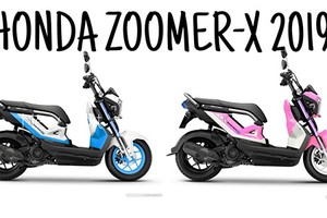 Xe ga Honda Zoomer-X 2019 giá 41 triệu đồng tại Thái Lan 