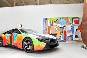 Ngắm siêu xe BMW i8 sơn nghệ thuật độc nhất thế giới