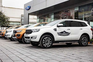 Ford Everest tại Việt Nam đạt kỷ lục doanh số kỷ lục 