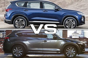 Mazda CX-8 mới có gì để đối đầu Hyundai SantaFe?