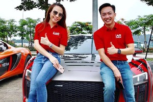 Vợ Cường đô la “lái cứng” tại Car Passion 2019