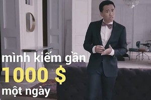 Video: Trò lừa đảo kiếm 1.000 USD/ngày xôn xao YouTube VN