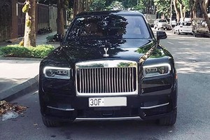 Xe Rolls-Royce Cullinan hơn 41 tỷ ra biển trắng ở Hà Nội 