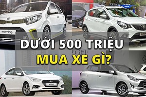 Top xe sedan giá rẻ dưới 500 triệu đồng tại Việt Nam 