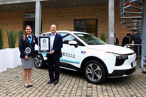 Xe ôtô điện Trung Quốc chạy 15.022km tới Frankfurt 2019